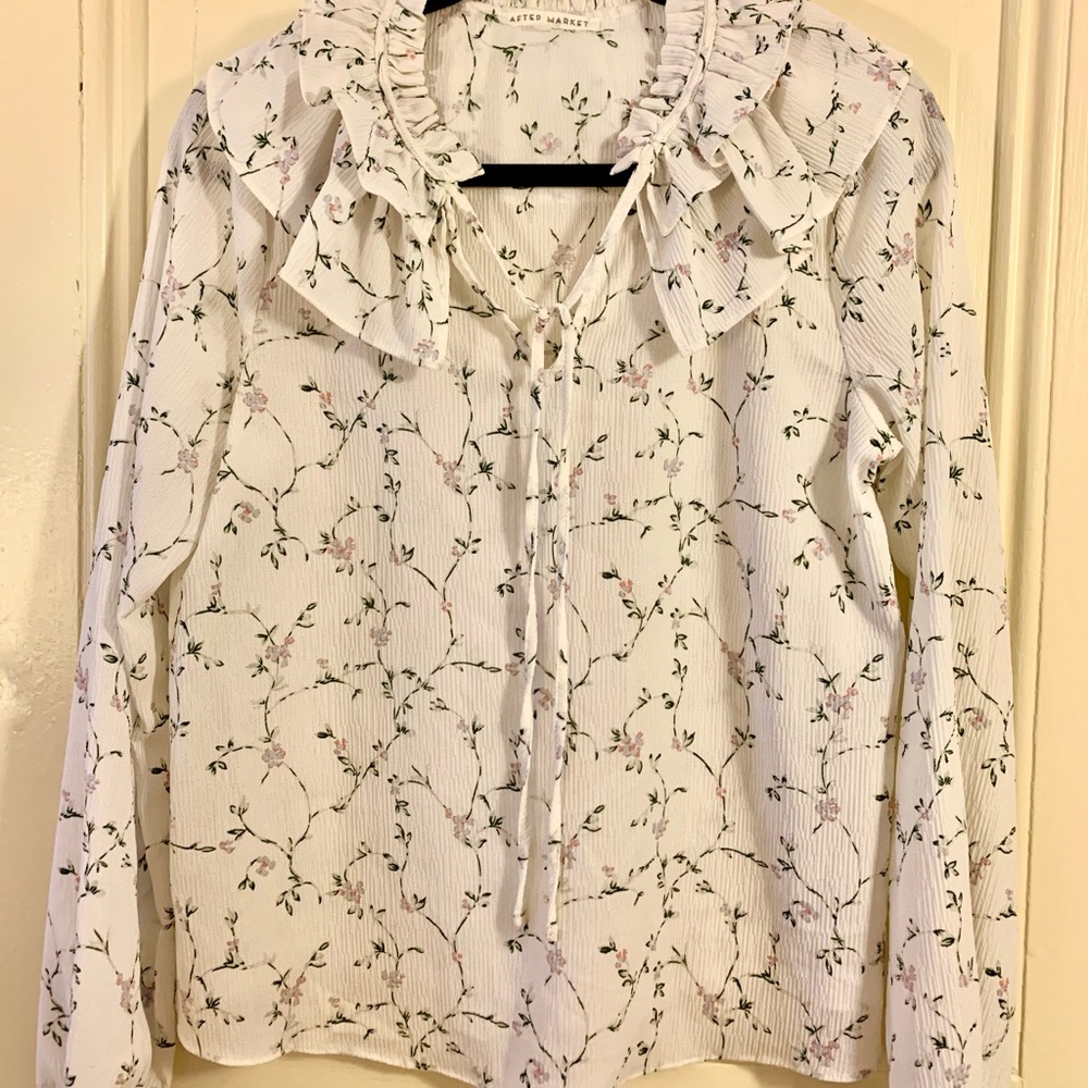 After Market Floral Top